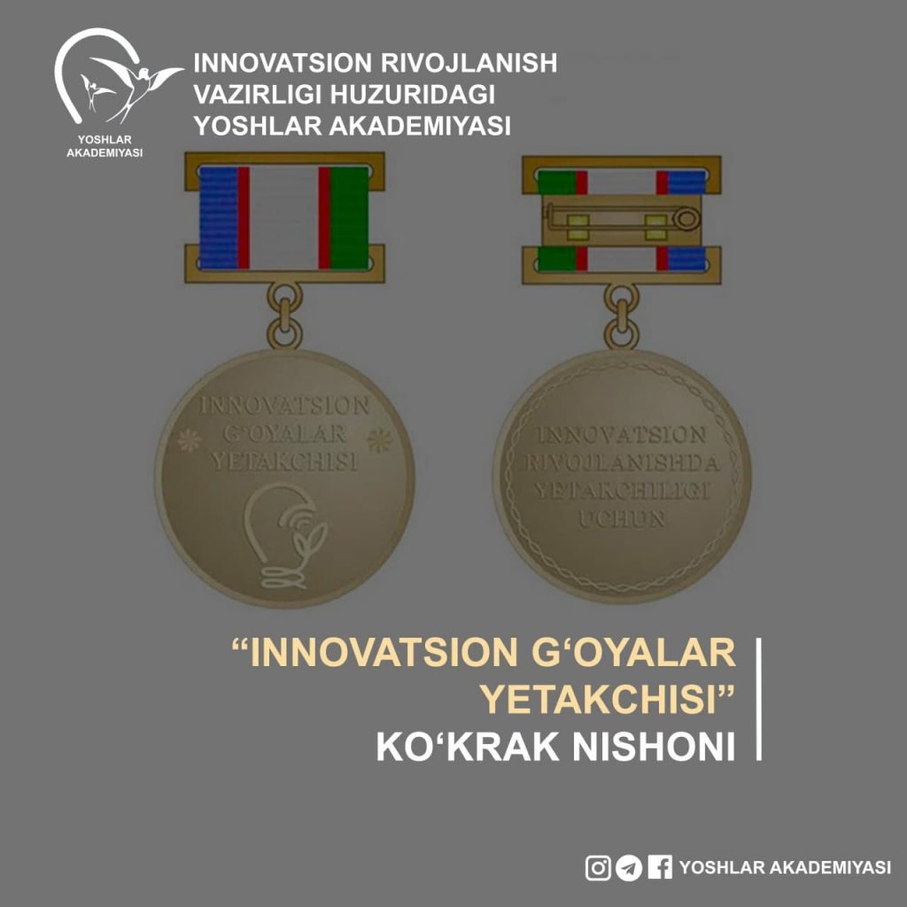 Innovatsion g`oyalar yetakchisi ko`krak nishoni